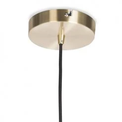 QAZQA Suspensions Suspension En Verre Doré/laiton -Luminaires Contemporain Soldes suspension en verre dore laiton 9