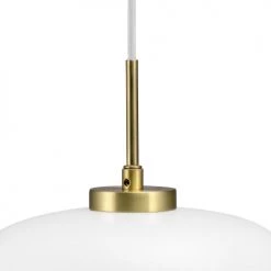 Dyberg Larsen Suspensions Suspension En Verre Et Laiton, H 20 Cm D 25 Cm -Luminaires Contemporain Soldes suspension en verre et laiton h 20 cm d 25 cm 3