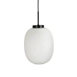 Dyberg Larsen Suspensions Suspension En Verre Et Laiton, H 30 Cm D 25 Cm -Luminaires Contemporain Soldes suspension en verre et metal noir mat h 30 cm d 25 cm