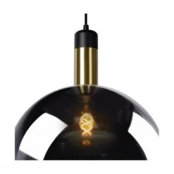 Lampea Suspensions Suspension En Verre Fumé 150 Cm -Luminaires Contemporain Soldes suspension en verre fume 150 cm 4