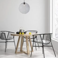 Lussiol Lighting Suspensions Suspension En Verre Fumé D. 38 Cm -Luminaires Contemporain Soldes suspension en verre fume d 38 cm 2