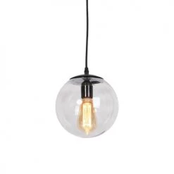 QAZQA Suspensions Suspension En Verre Gris