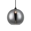 Lussiol Lighting Suspensions Suspension En Verre Gris D. 30 Cm