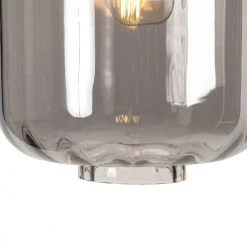 QAZQA Suspensions Suspension En Verre Noir -Luminaires Contemporain Soldes suspension en verre noir 14