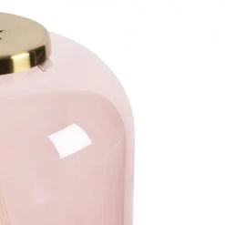 QAZQA Suspensions Suspension En Verre Rose -Luminaires Contemporain Soldes suspension en verre rose 9