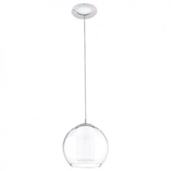 Eglo Suspensions Suspension En Verre Transparent -Luminaires Contemporain Soldes suspension en verre transparent 10