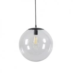 QAZQA Suspensions Suspension En Verre Transparent -Luminaires Contemporain Soldes suspension en verre transparent 21