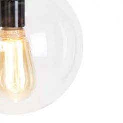 QAZQA Suspensions Suspension En Verre Transparent -Luminaires Contemporain Soldes suspension en verre transparent 26