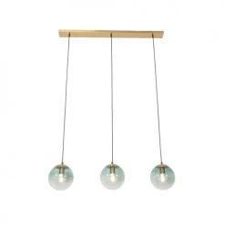 QAZQA Suspensions Suspension En Verre Vert -Luminaires Contemporain Soldes suspension en verre vert 10