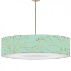 Abat-jours Suspensions Suspension Feuille Vert Acidulé T 60 X H 25