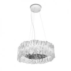 SLAMP Suspensions Suspension LED Effet Plissé Technopolymère Ø57cm