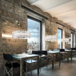 SLAMP Suspensions Suspension LED Effet Plissé Technopolymère Ø57cm -Luminaires Contemporain Soldes suspension led effet plisse technopolymere oe57cm 4