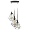 Home Maison Suspensions Suspension Métal Filaire 3 Lampes