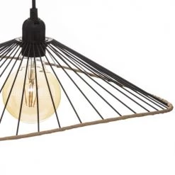 Home Maison Suspensions Suspension Métal Noir D45cm -Luminaires Contemporain Soldes suspension metal noir d45cm 2