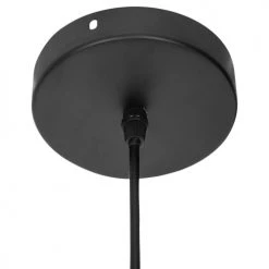 Home Maison Suspensions Suspension Métal Noir D45cm -Luminaires Contemporain Soldes suspension metal noir d45cm 3