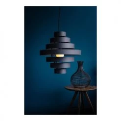 Deladeco Suspensions Suspension Moderne En Métal Anthracite 210 Cm -Luminaires Contemporain Soldes suspension moderne en metal anthracite 210 cm 3