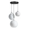 Deladeco Suspensions Suspension Moderne En Métal Blanc 200 Cm