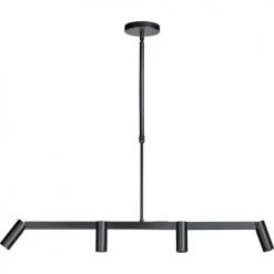Deladeco Suspensions Suspension Moderne En Métal Noir 133 Cm