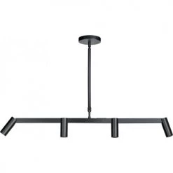 Deladeco Suspensions Suspension Moderne En Métal Noir 133 Cm -Luminaires Contemporain Soldes suspension moderne en metal noir 133 cm 3