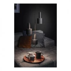 Deladeco Suspensions Suspension Moderne En Métal Noir 175 Cm -Luminaires Contemporain Soldes suspension moderne en metal noir 175 cm 5