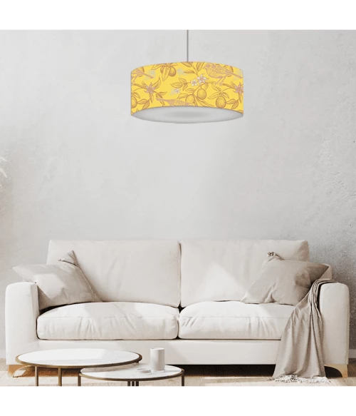 Abat-jours Suspensions Suspension Oiseau Jaune Acidulée T 60 X H 25 2 Abat-jours Suspensions Suspension Oiseau Jaune Acidulée T 60 X H 25 – Image 2