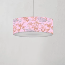 Abat-jours Suspensions Suspension Oiseau Rose Acidulée T 60 X H 25 -Luminaires Contemporain Soldes suspension oiseau rose acidulee t 60 x h 25 3