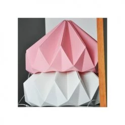 Studio Snowpuppe Suspensions Suspension Origami Blanche 28cm -Luminaires Contemporain Soldes suspension origami blanche 28cm 2