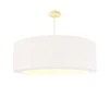 Abat-jours Suspensions Suspension Silvio Blanc Cassé T 65 X H 25