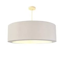 Abat-jours Suspensions Suspension Silvio Gris Clair T 65 X H 25 -Luminaires Contemporain Soldes suspension silvio gris clair t 65 x h 25 4