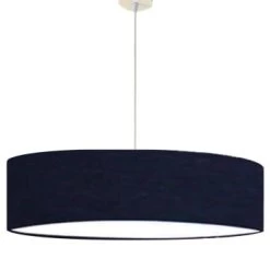 Abat-jours Suspensions Suspension Stella Blanc T 65 X H 20 -Luminaires Contemporain Soldes suspension stella bleu marine t 65 x h 20 1